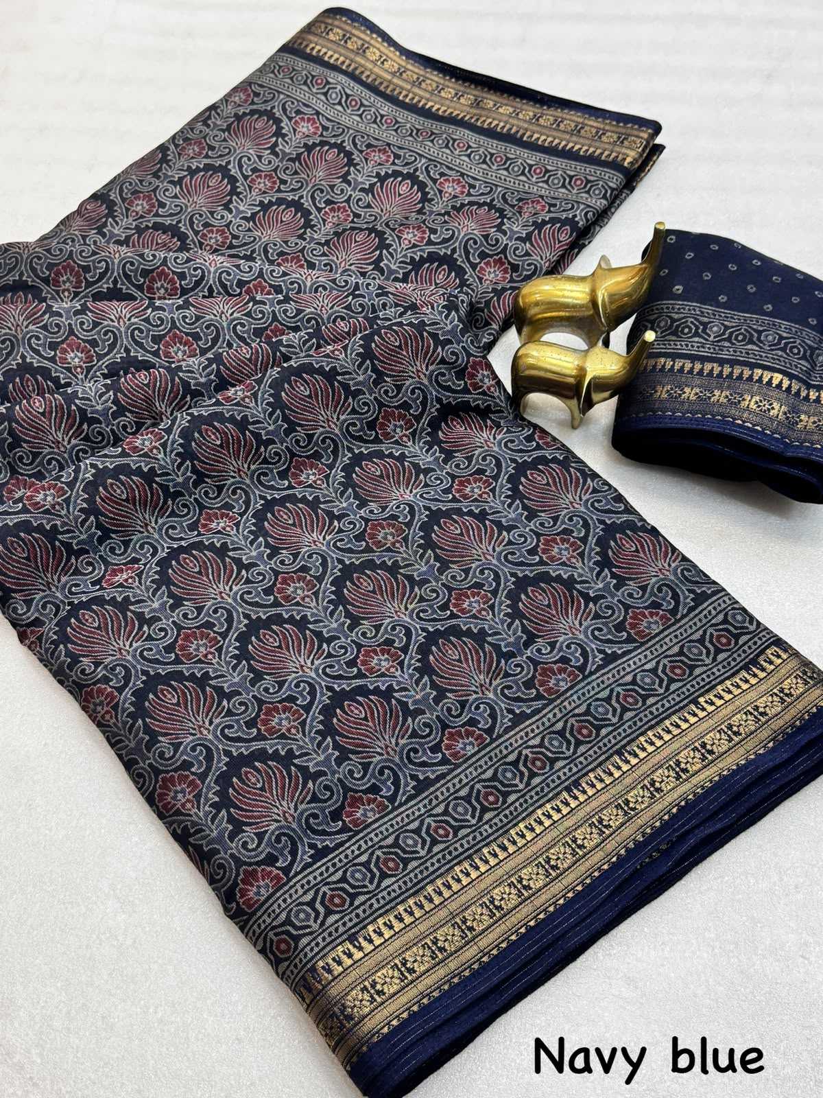 YNF Wholesale Cotton Printed Sarees  | Surat Manufacturer