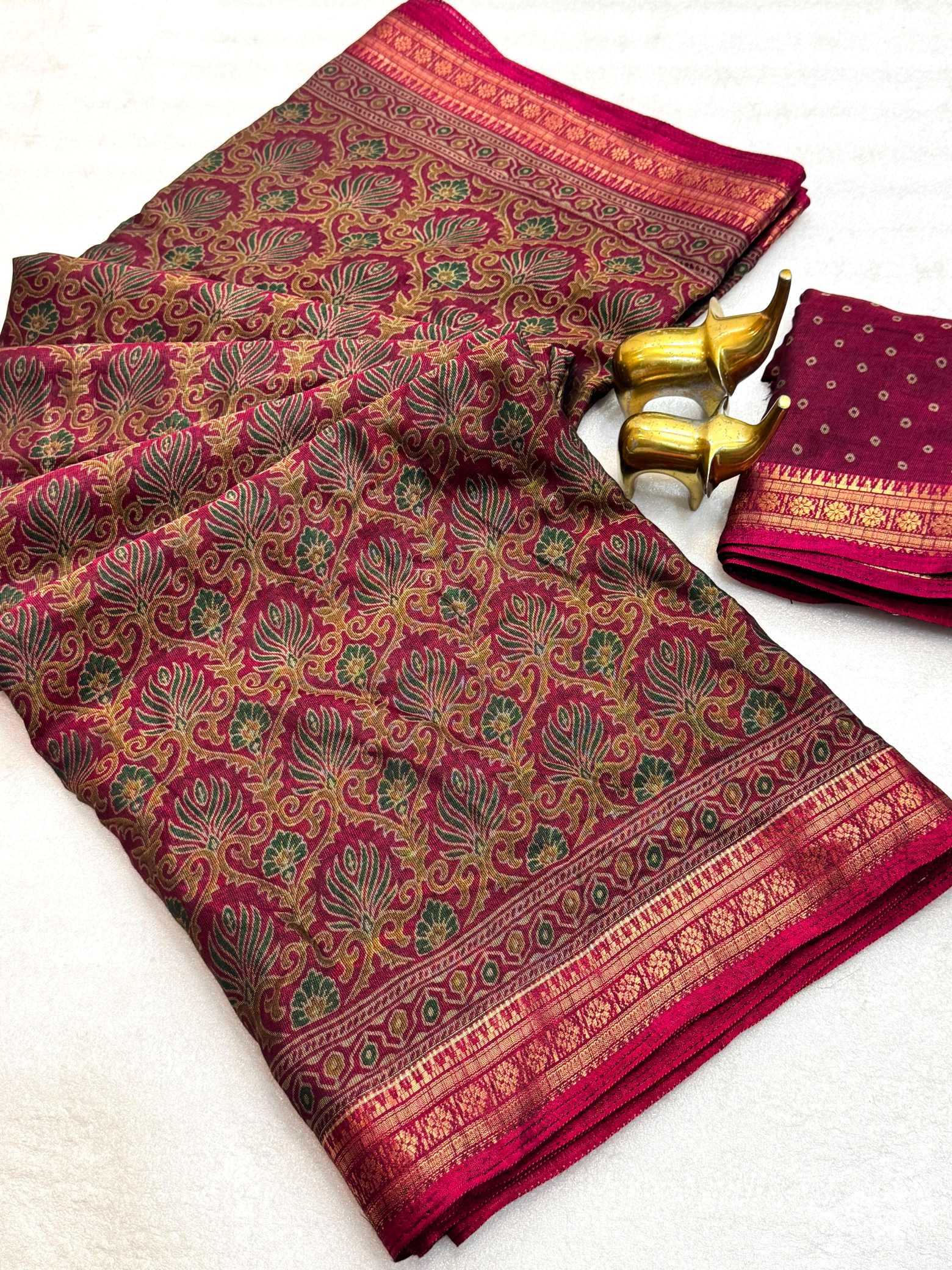 YNF Wholesale Cotton Printed Sarees  | Surat Manufacturer