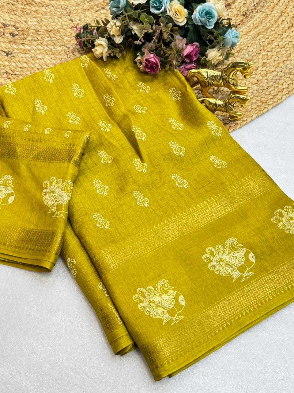 YNF Wholesale Fancy Printed Sarees  | Surat Manufacturer
