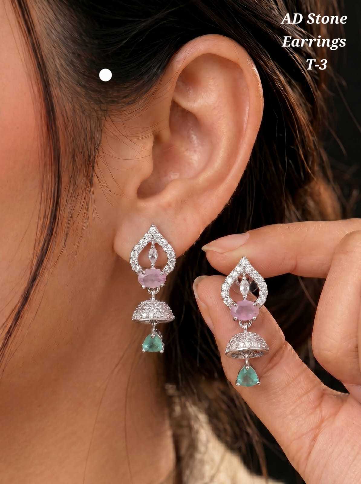 YNF Wholesale Alloy Fancy Earrings  | Surat Manufacturer