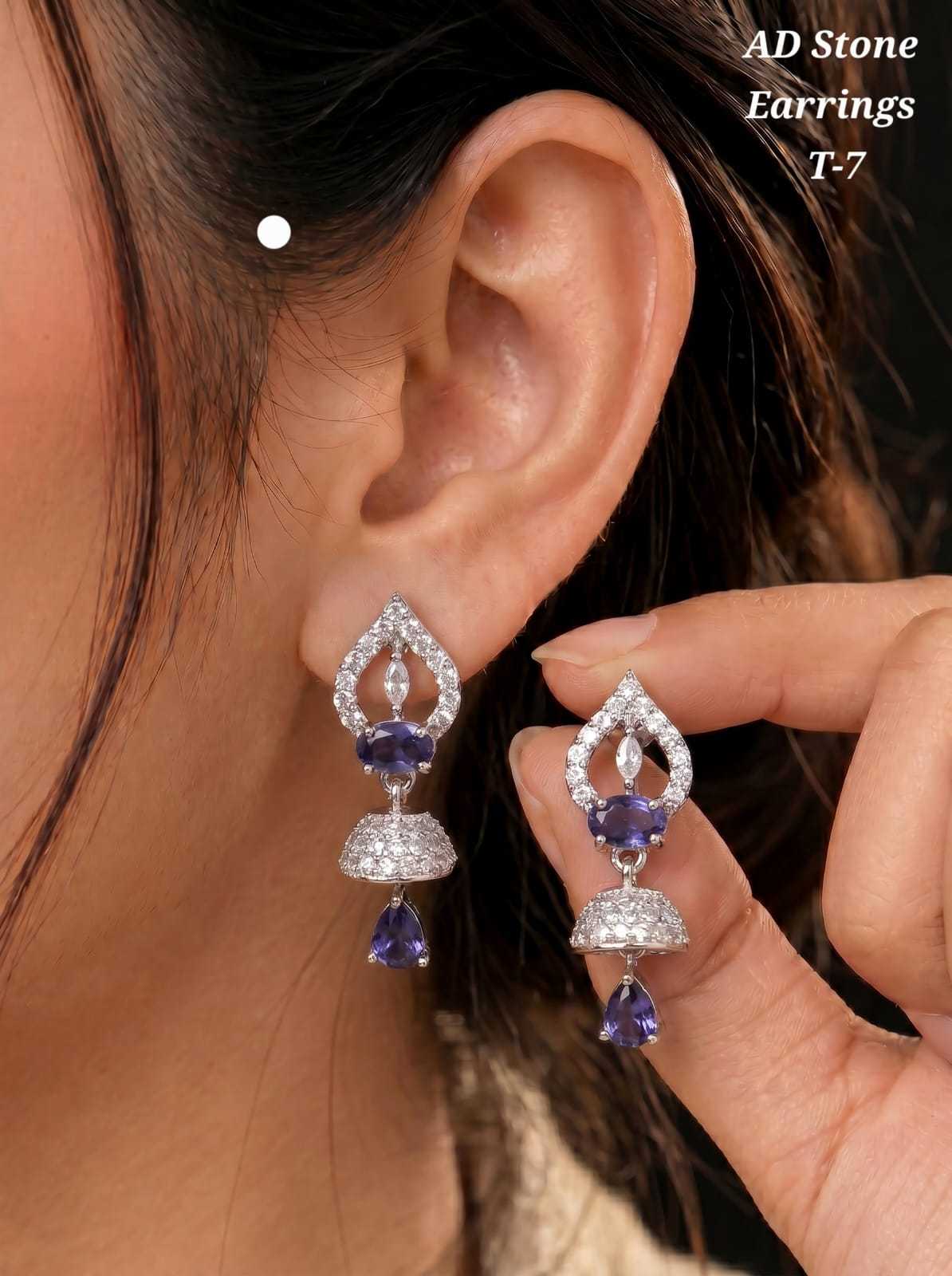 YNF Wholesale Alloy Fancy Earrings  | Surat Manufacturer