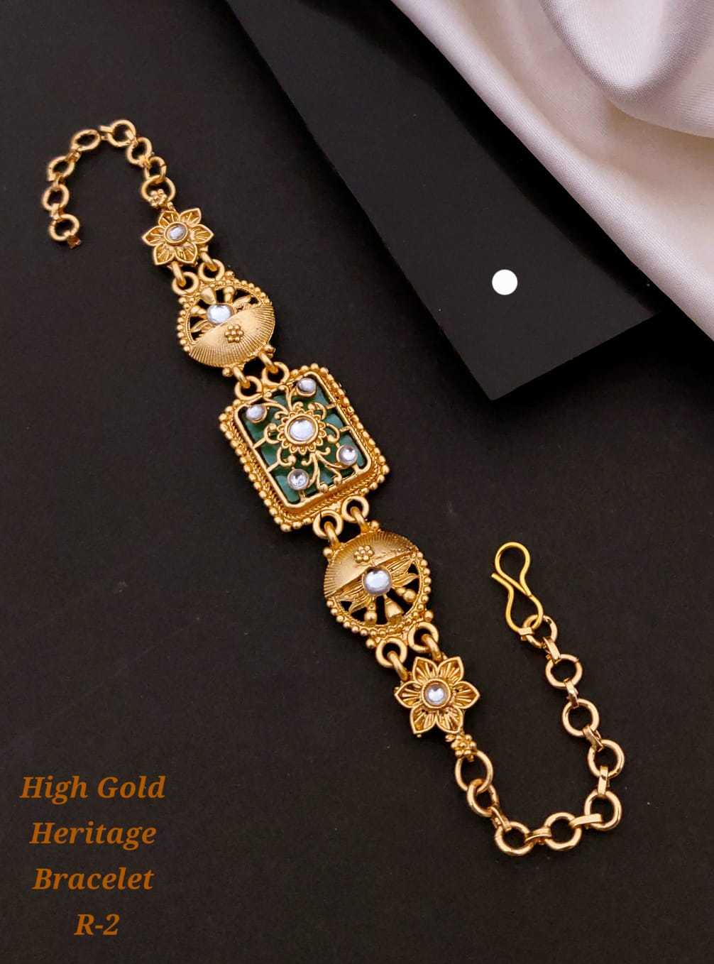 YNF Wholesale Brass Brass Gold Bracelets  | Surat Manufacturer