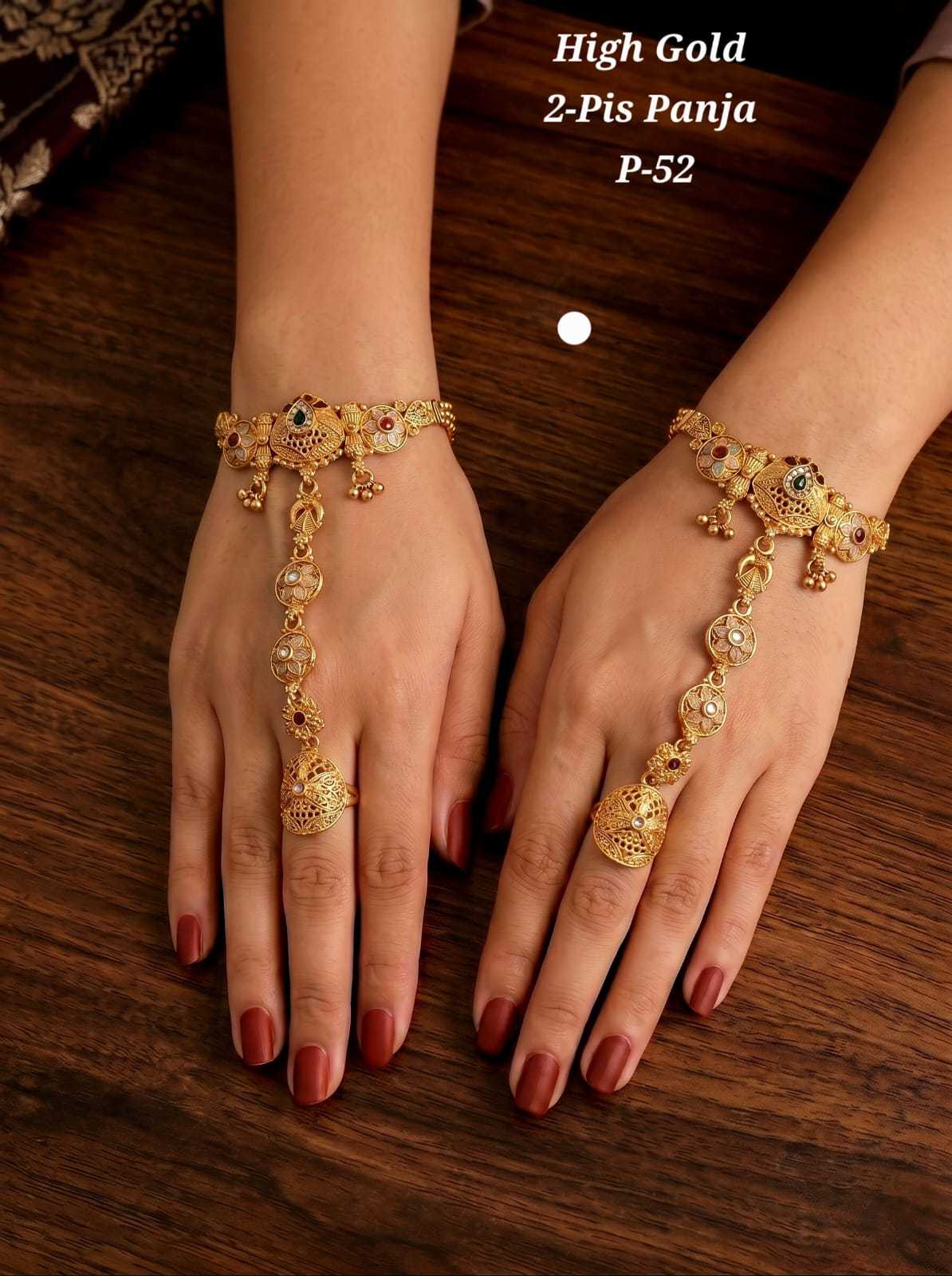 YNF Wholesale Brass Brass Gold Bracelets  | Surat Manufacturer