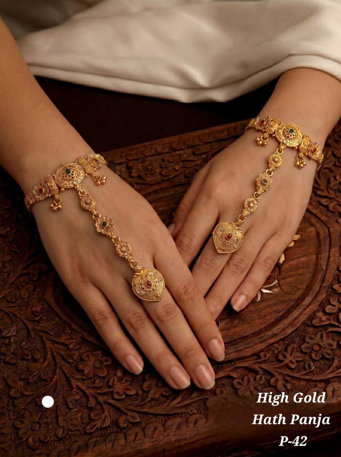 YNF Wholesale Brass Brass Gold Bracelets  | Surat Manufacturer