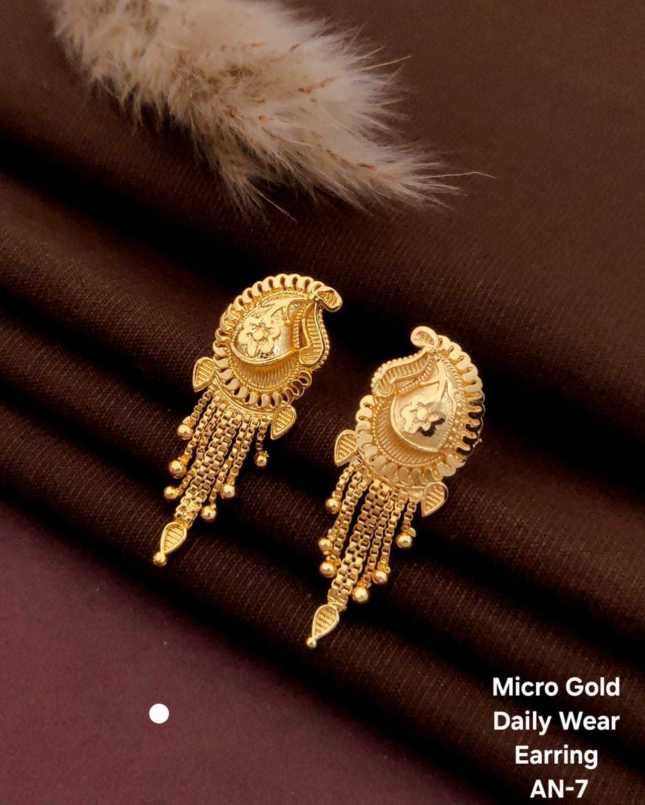 YNF Wholesale Brass Fancy Earrings  | Surat Manufacturer