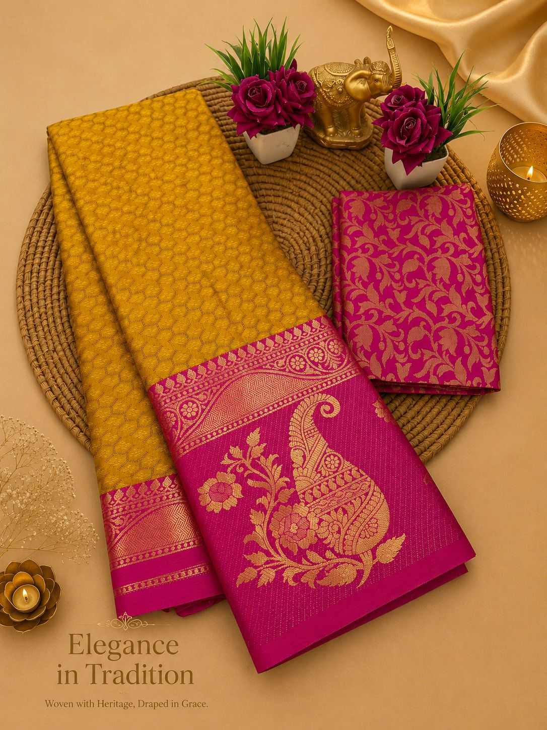 YNF Wholesale Soft Cotton Silk Traditional Silk Sarees  | Surat Manufacturer