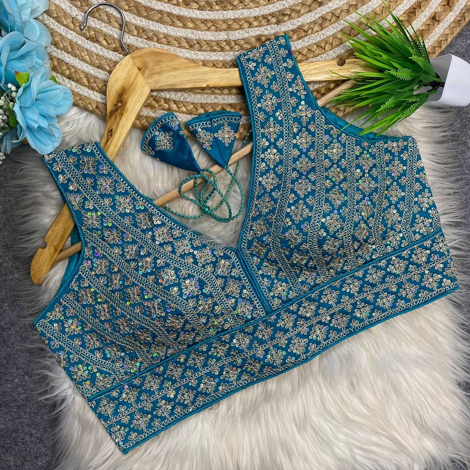 YNF Wholesale Silk Blouse  | Surat Manufacturer