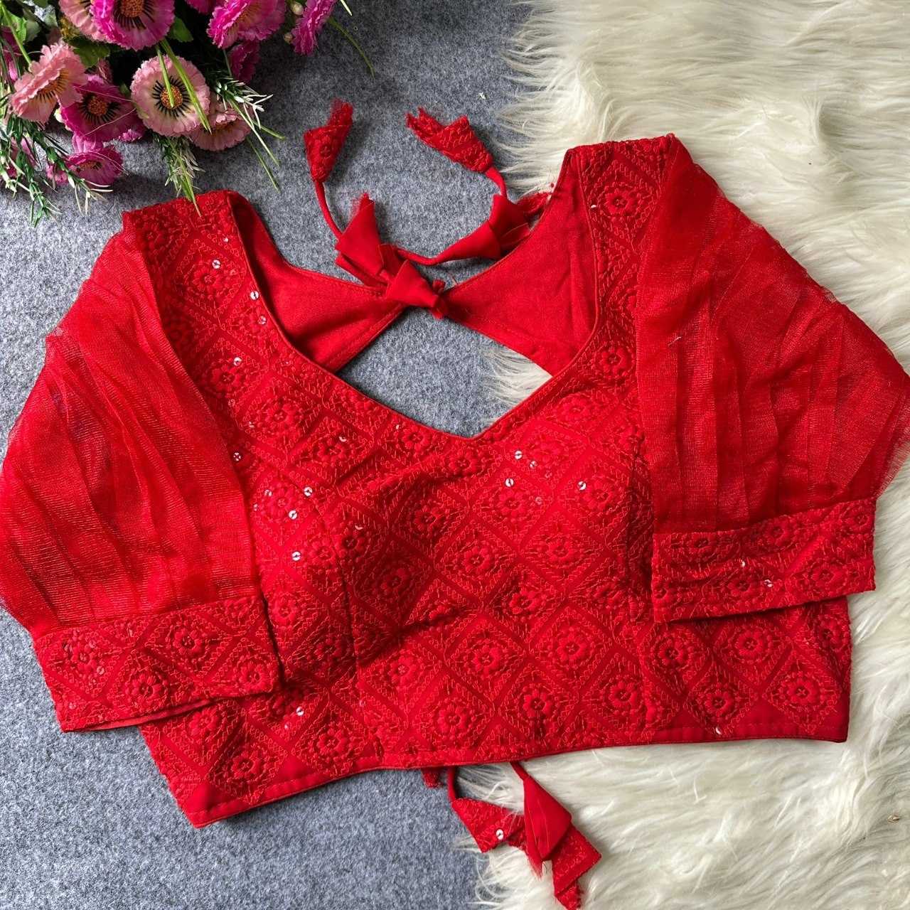 YNF Wholesale Nylon Blouse KESH426 105 | Surat Manufacturer