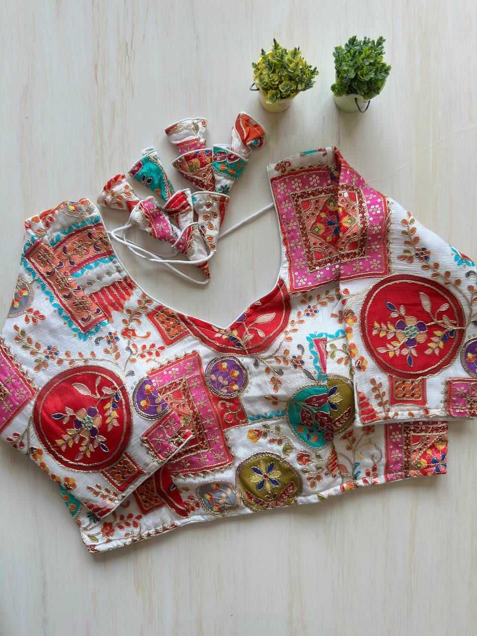 YNF Wholesale Crepe Printed Blouse  | Surat Manufacturer