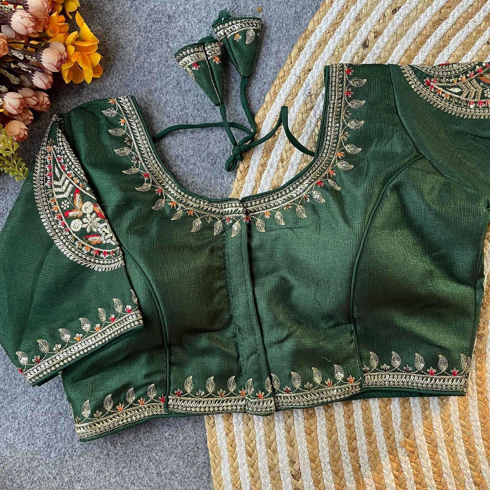YNF Wholesale Silk Blouse  | Surat Manufacturer