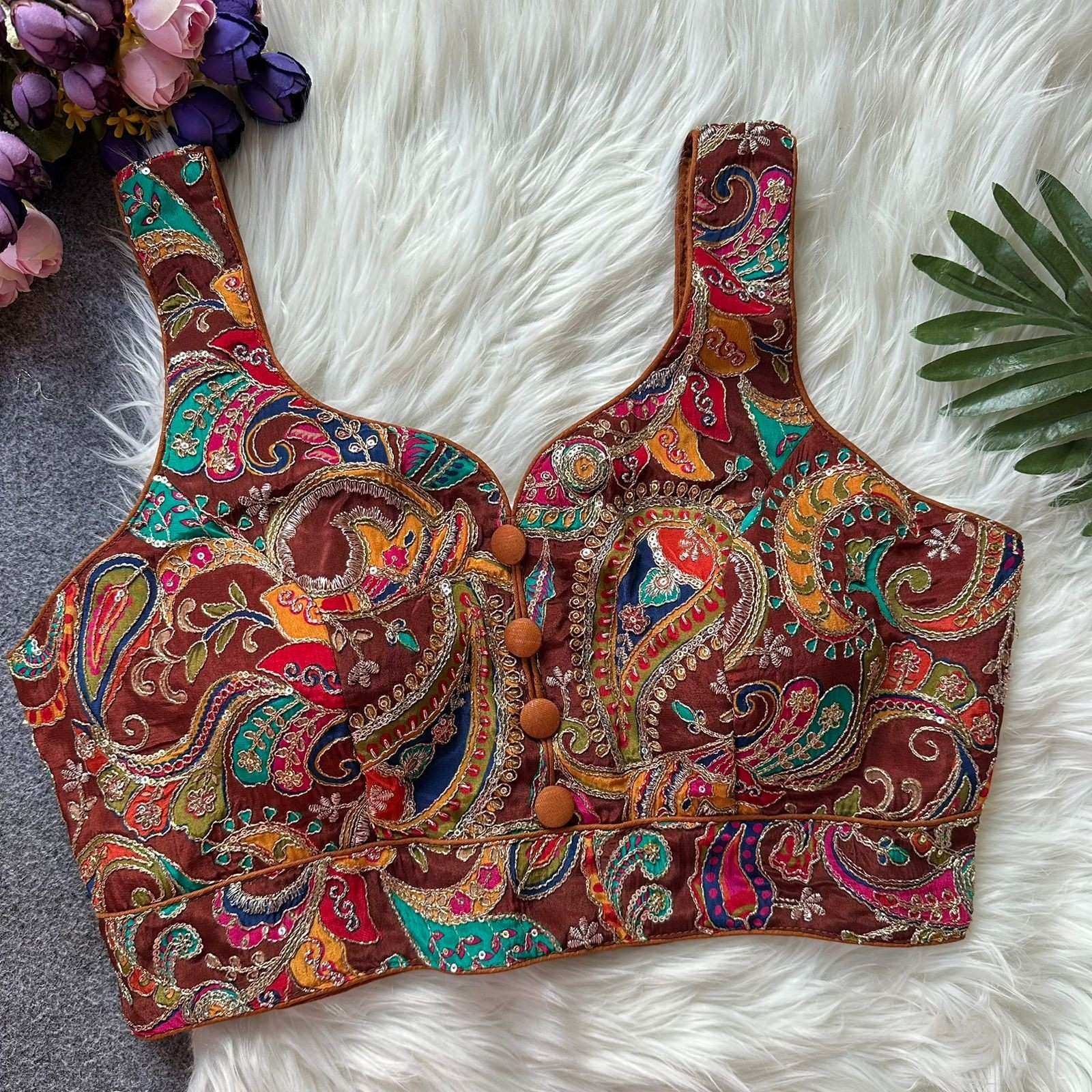 YNF Wholesale Crepe Blouse  | Surat Manufacturer