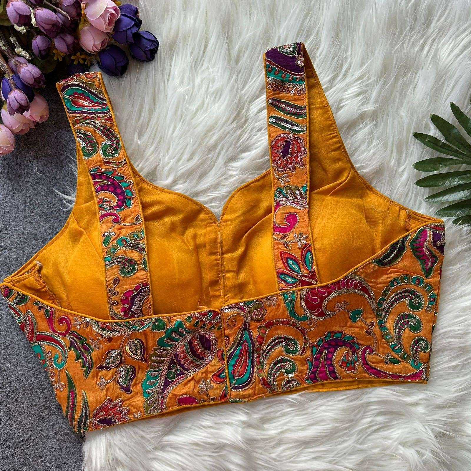 YNF Wholesale Crepe Blouse  | Surat Manufacturer