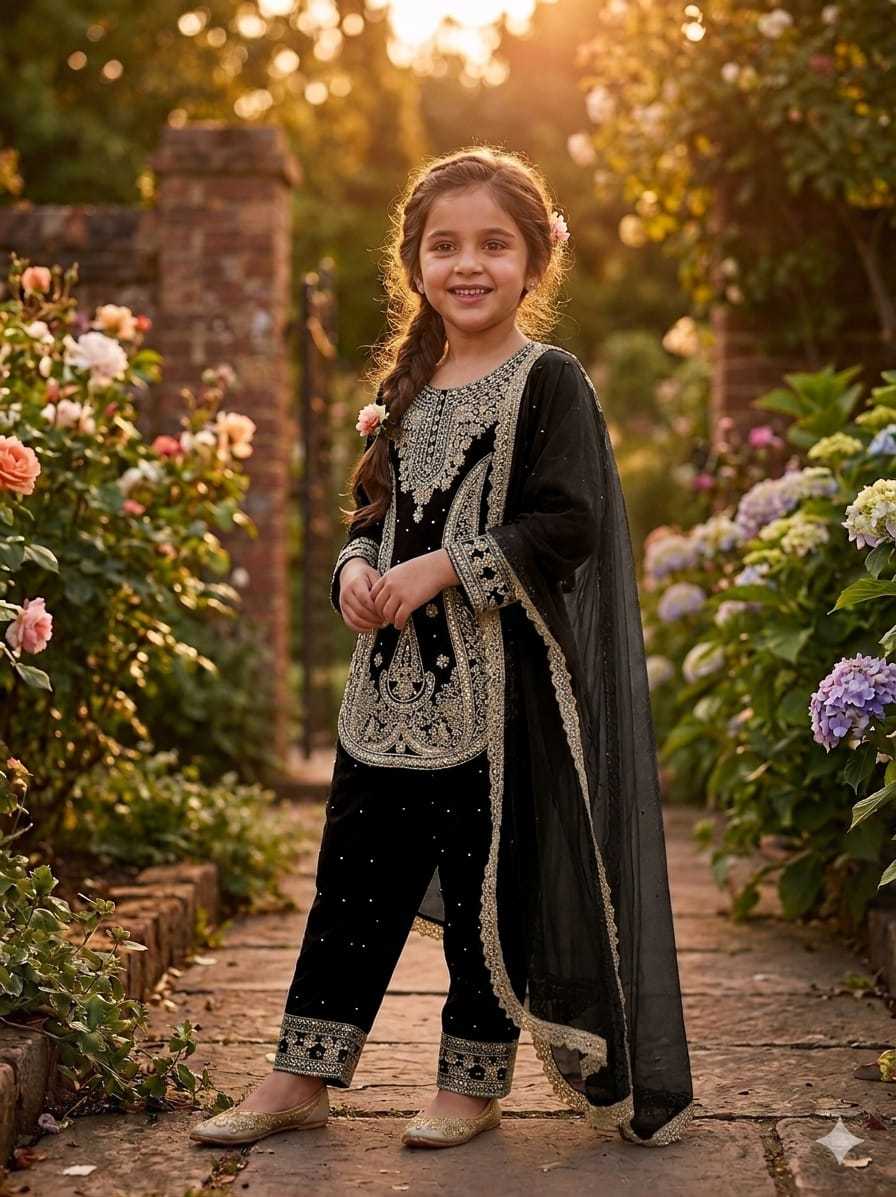 YNF Wholesale Georgette Girls Kurti  | Surat Manufacturer