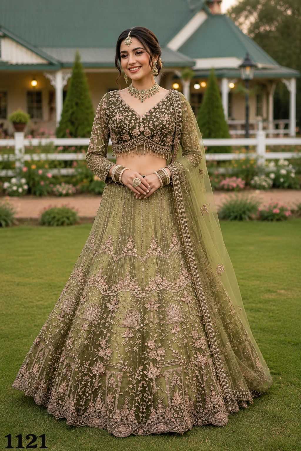 YNF Wholesale Net Net Fancy Lehenga  | Surat Manufacturer