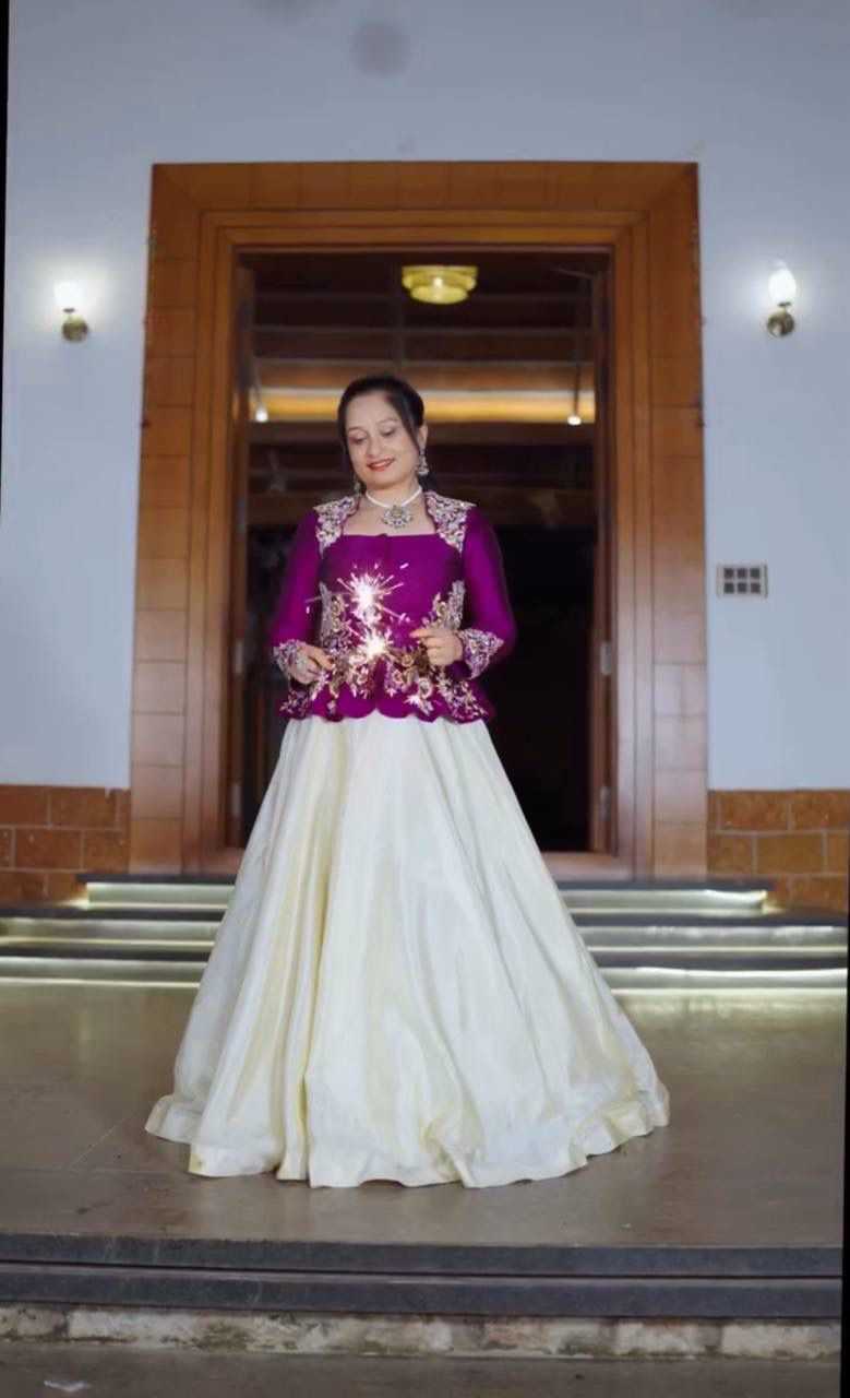 YNF Wholesale Chinon Embroidered Lehenga  | Surat Manufacturer