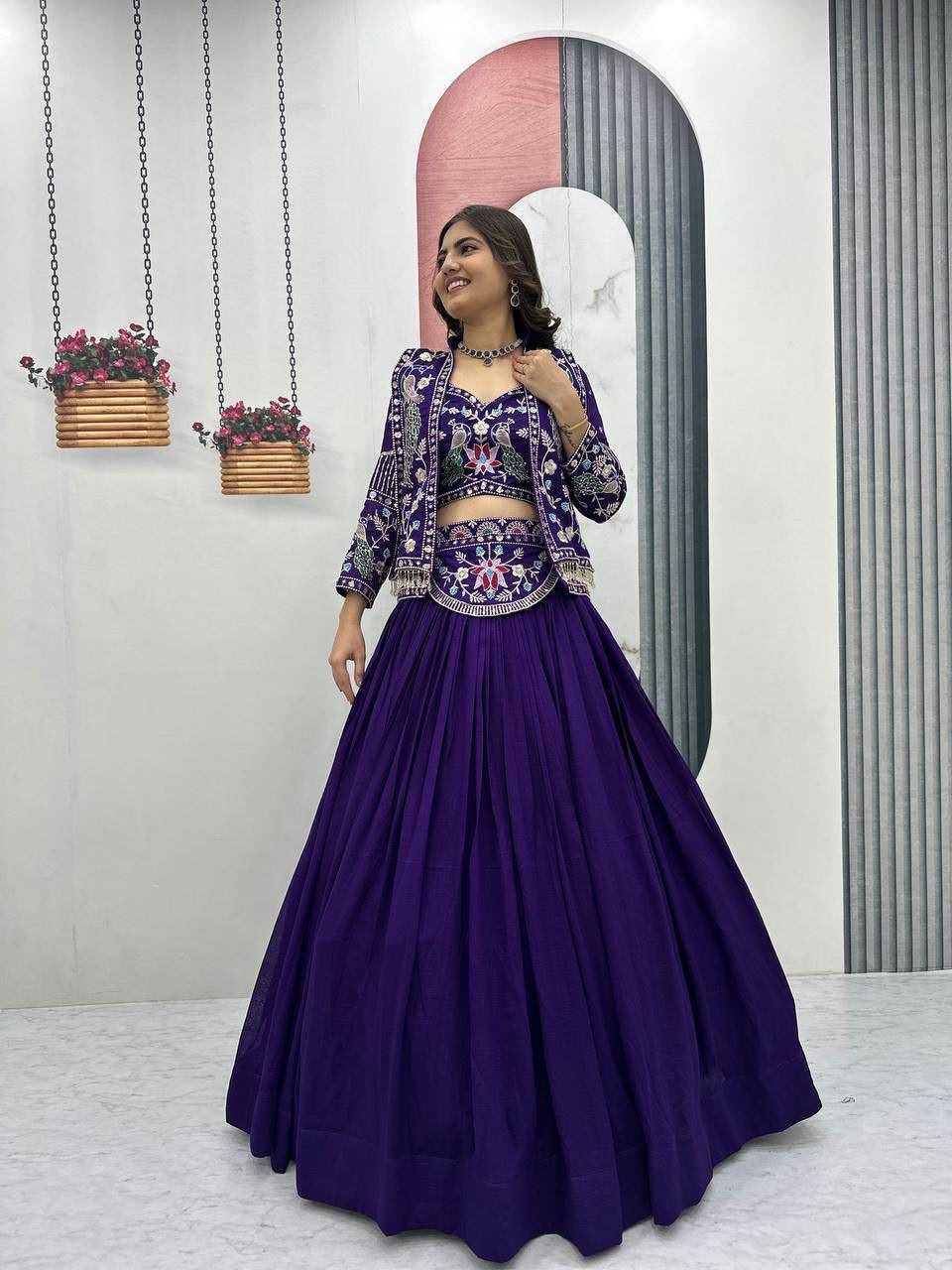 YNF Wholesale Vichitra Silk Designer Lehenga  | Surat Manufacturer