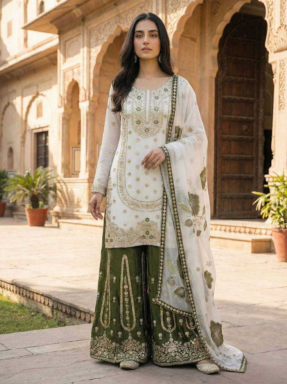 YNF Wholesale Silk Embroidery Suits  | Surat Manufacturer