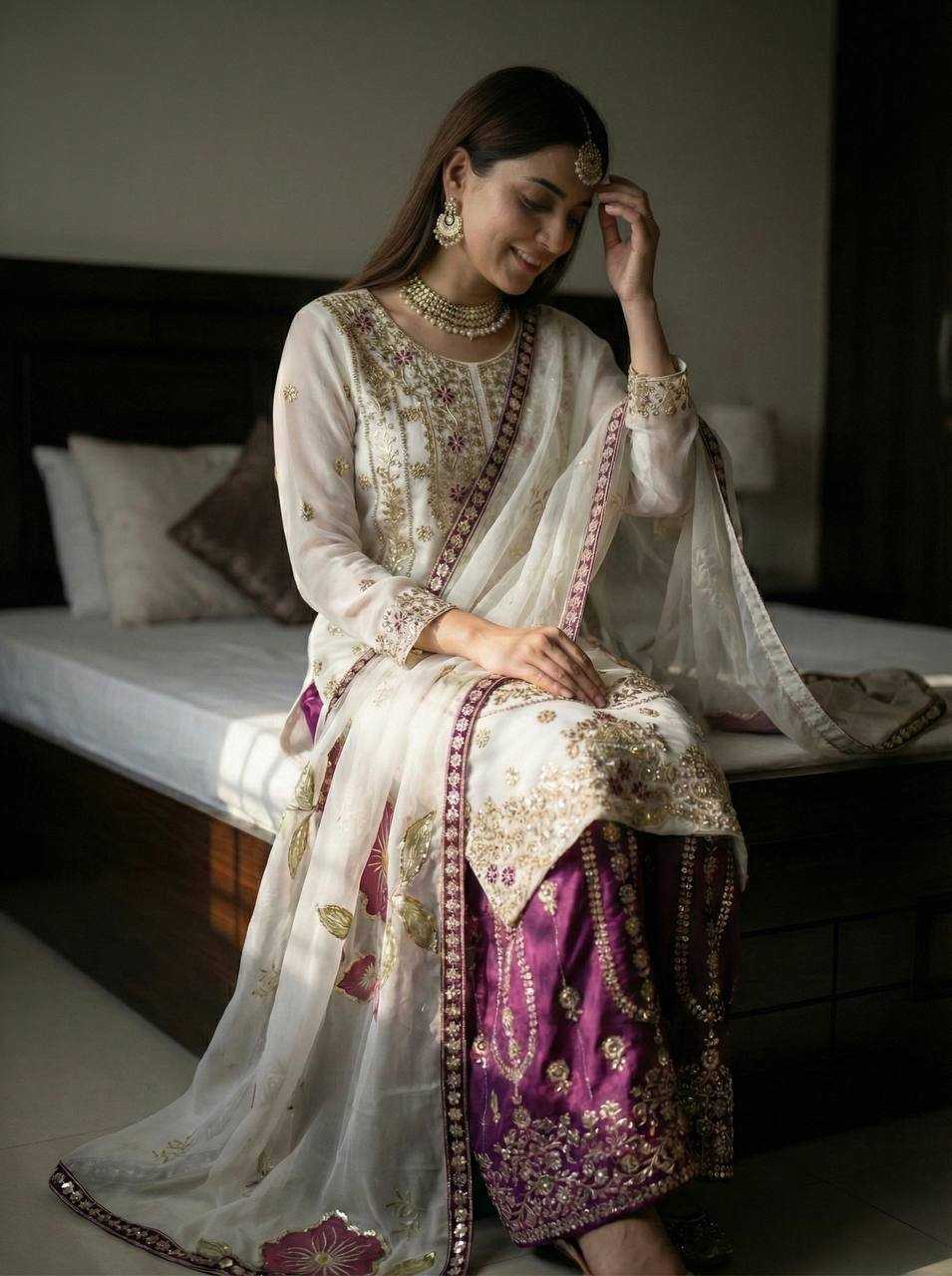 YNF Wholesale Silk Embroidery Suits  | Surat Manufacturer
