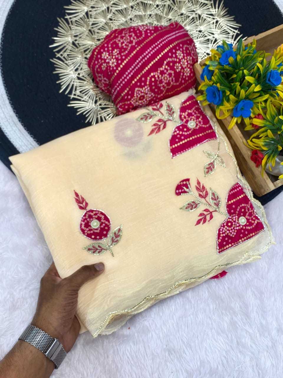 YNF Wholesale Chiffon Party Wear Sarees  | Surat Manufacturer