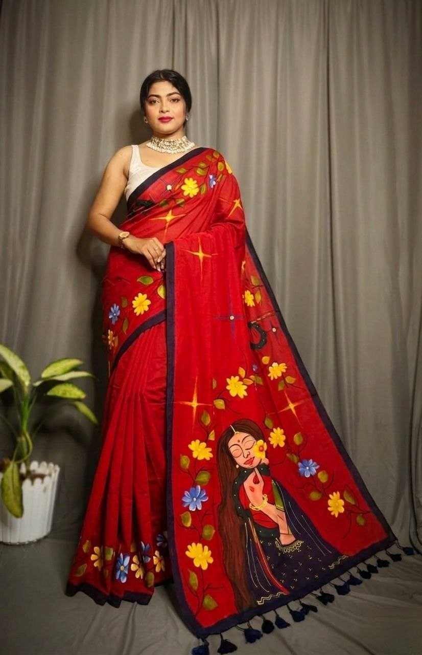YNF Wholesale Cotton Designer Sarees  | Surat Manufacturer