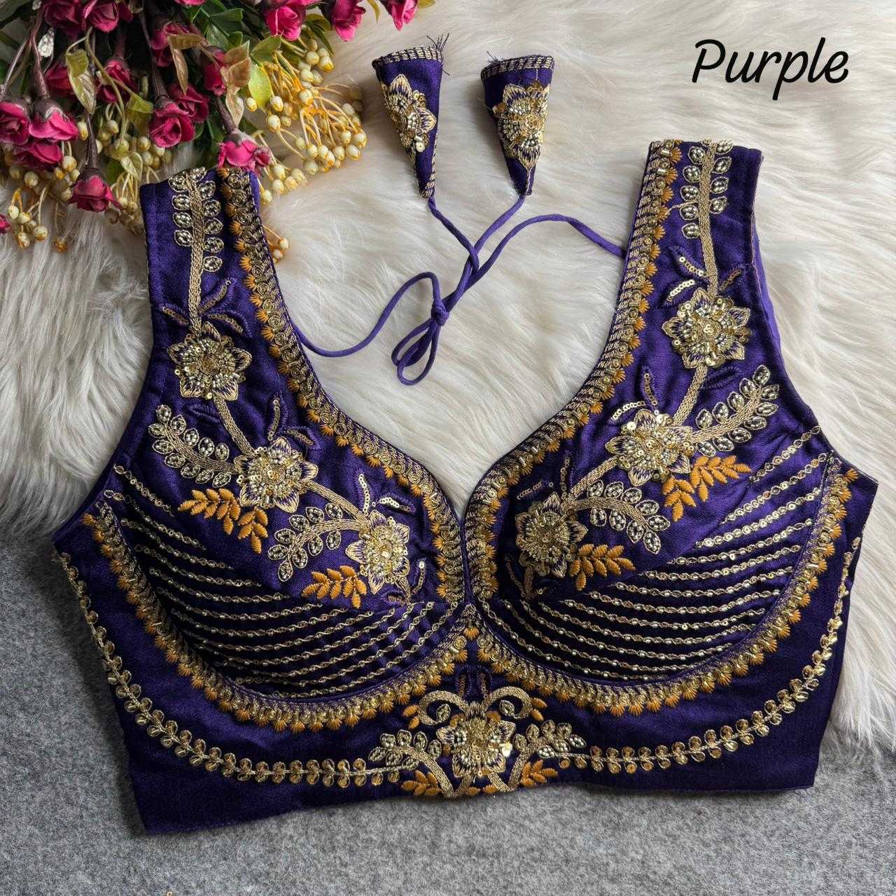 YNF Wholesale Italian Silk Party Wear Blouse  | Surat Manufacturer
