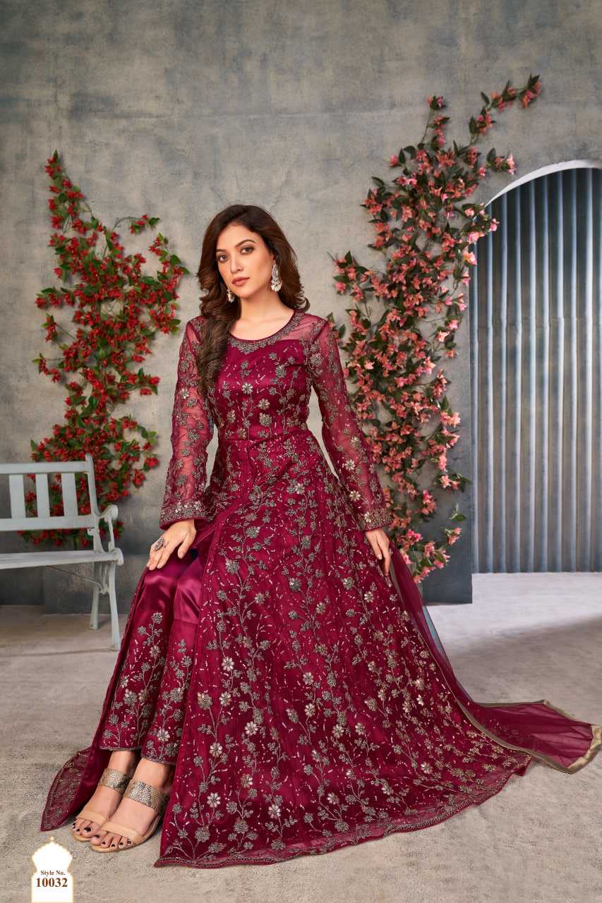 YNF Wholesale Net Net Gowns  | Surat Manufacturer