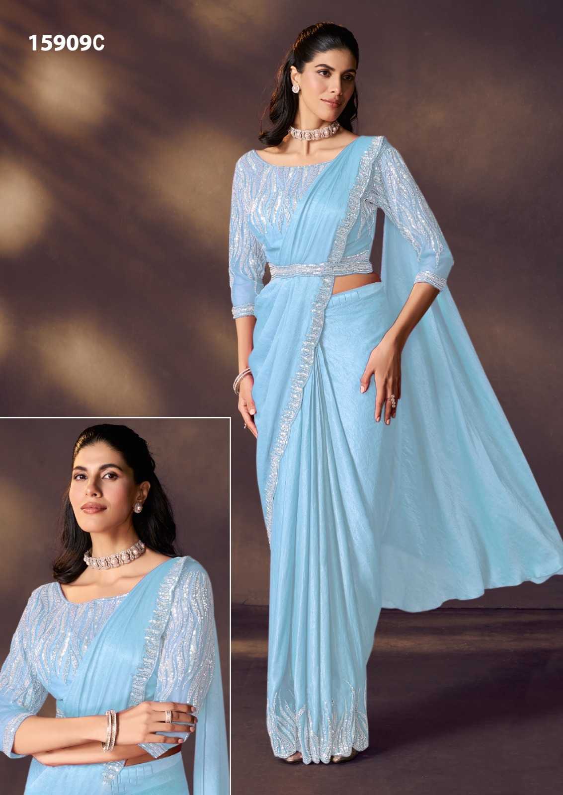 YNF Wholesale Tissue Silk Tissue Silk Saree  | Surat Manufacturer