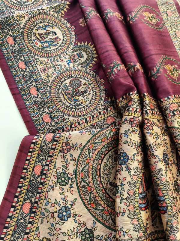 YNF Wholesale Tussar Silk Tussar Silk Sarees  | Surat Manufacturer