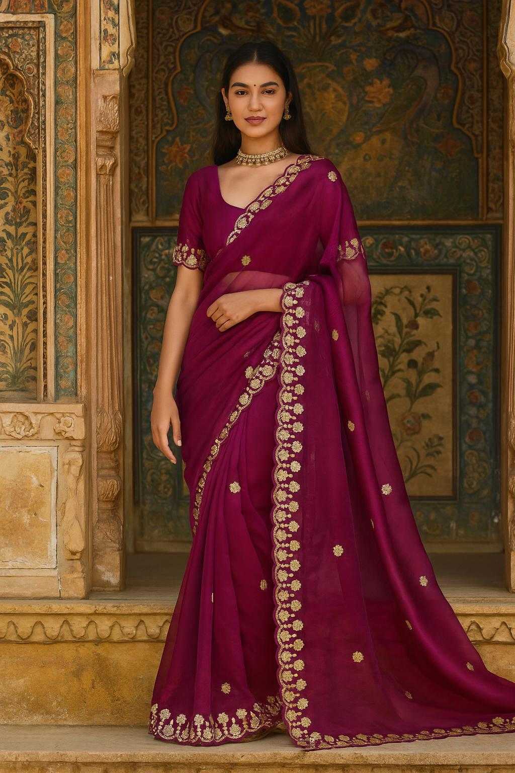 YNF Wholesale Jimmy Choo Designer Sarees  | Surat Manufacturer