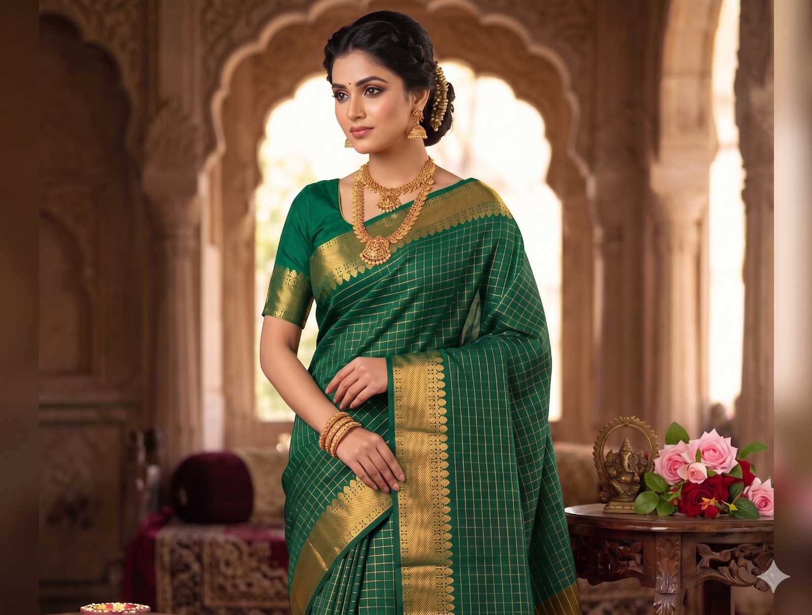 YNF Wholesale Kanjivaram Silk Kanjivaram Silk Sarees  | Surat Manufacturer