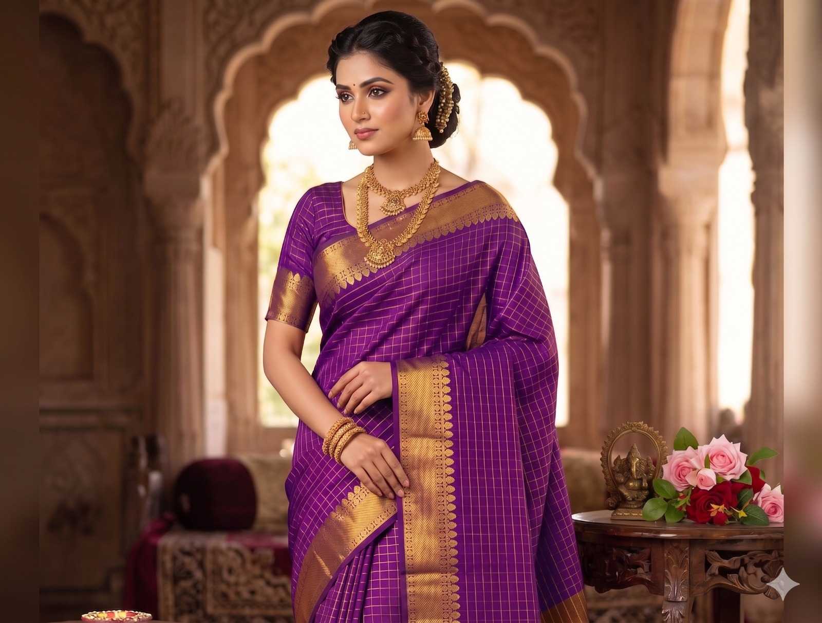 YNF Wholesale Kanjivaram Silk Kanjivaram Silk Sarees  | Surat Manufacturer