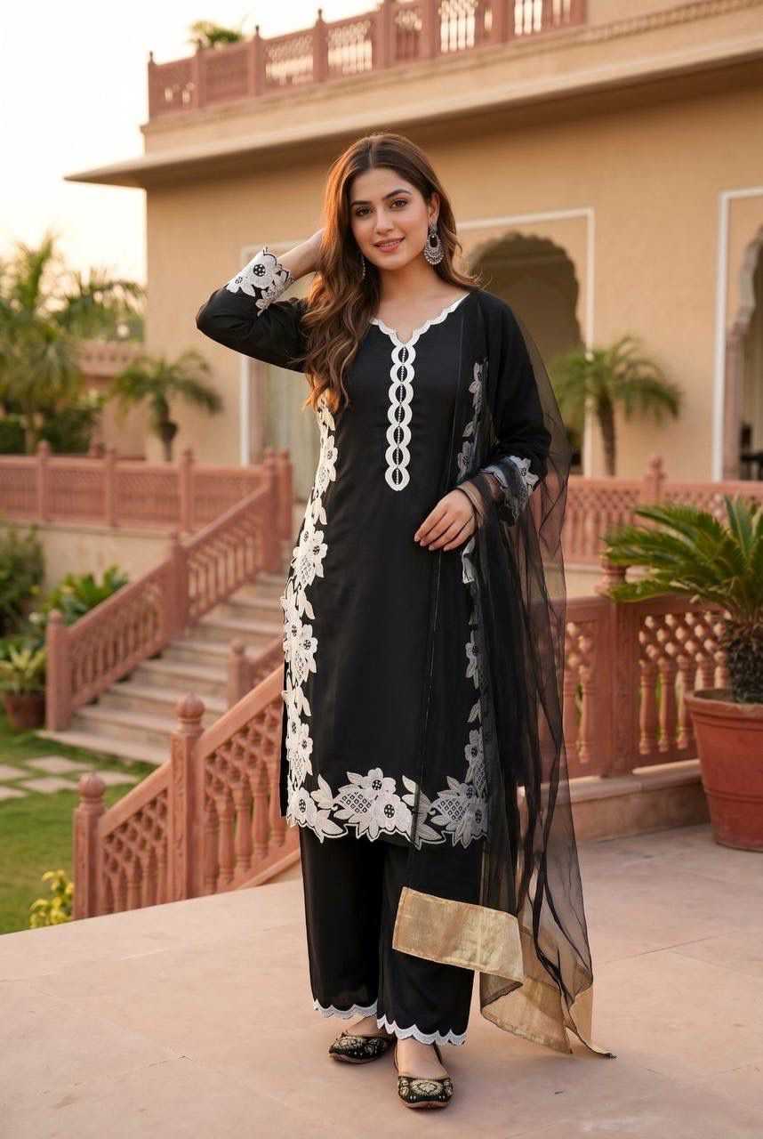 YNF Wholesale Heavy Silk Palazzo Suit  | Surat Manufacturer