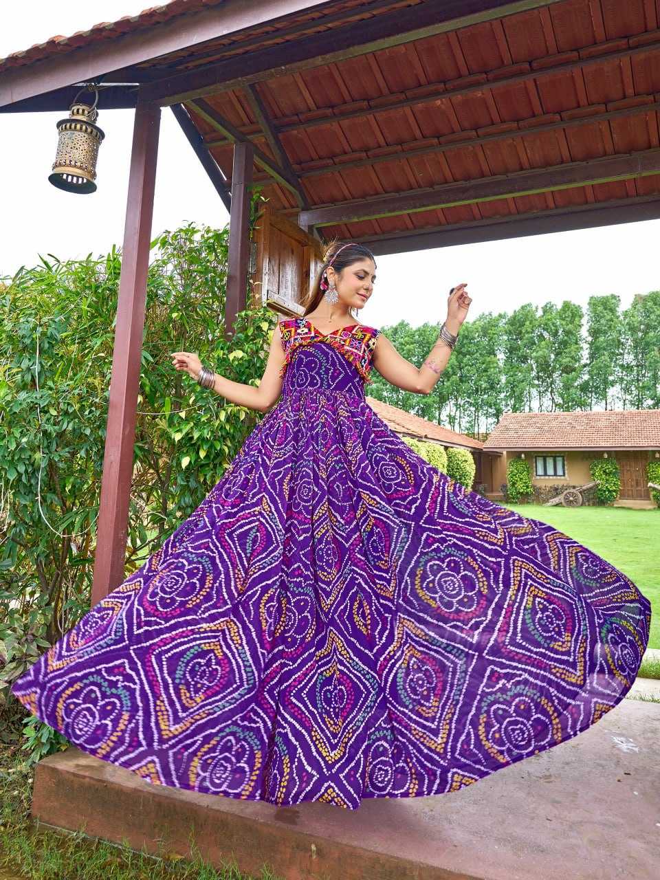 YNF Wholesale Faux Georgette Georgette Gown  | Surat Manufacturer