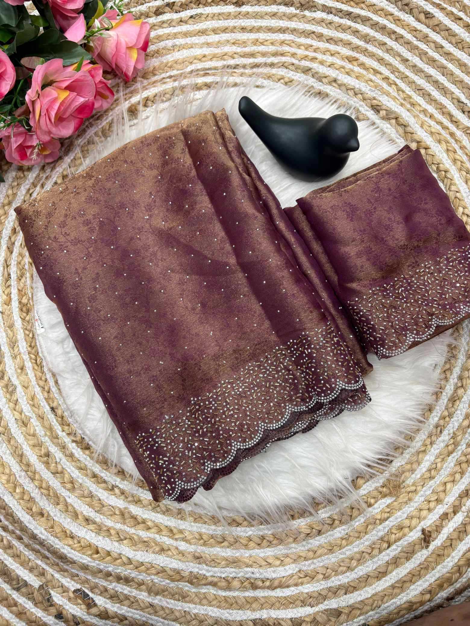 YNF Wholesale Satin Designer Sarees  | Surat Manufacturer