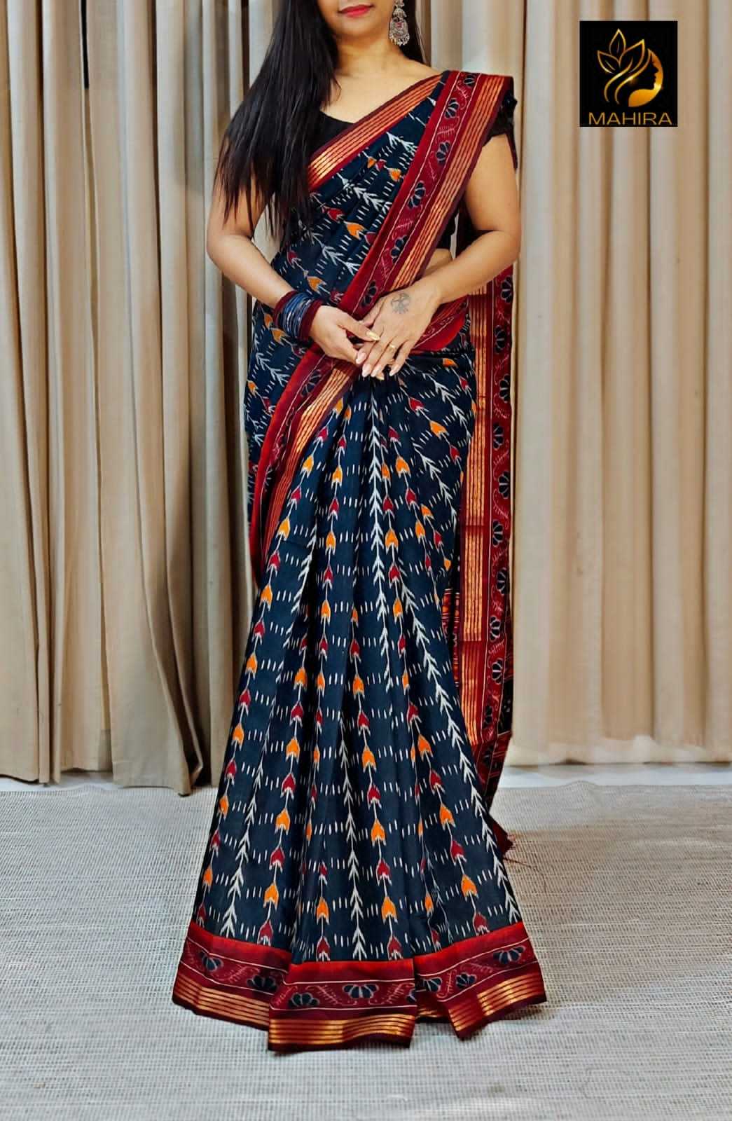 YNF Wholesale Cotton Designer Sarees  | Surat Manufacturer