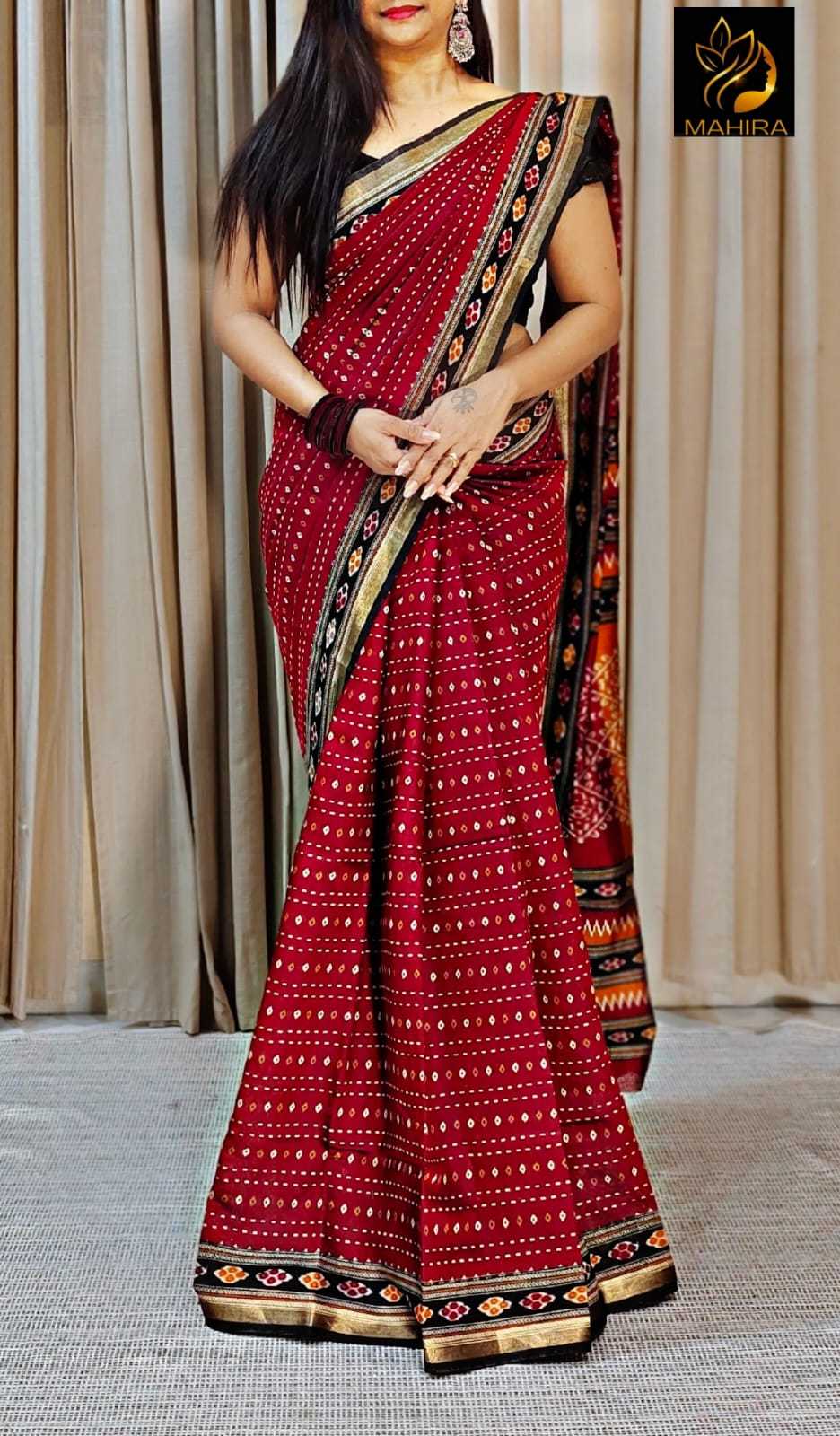 YNF Wholesale Cotton Designer Sarees  | Surat Manufacturer
