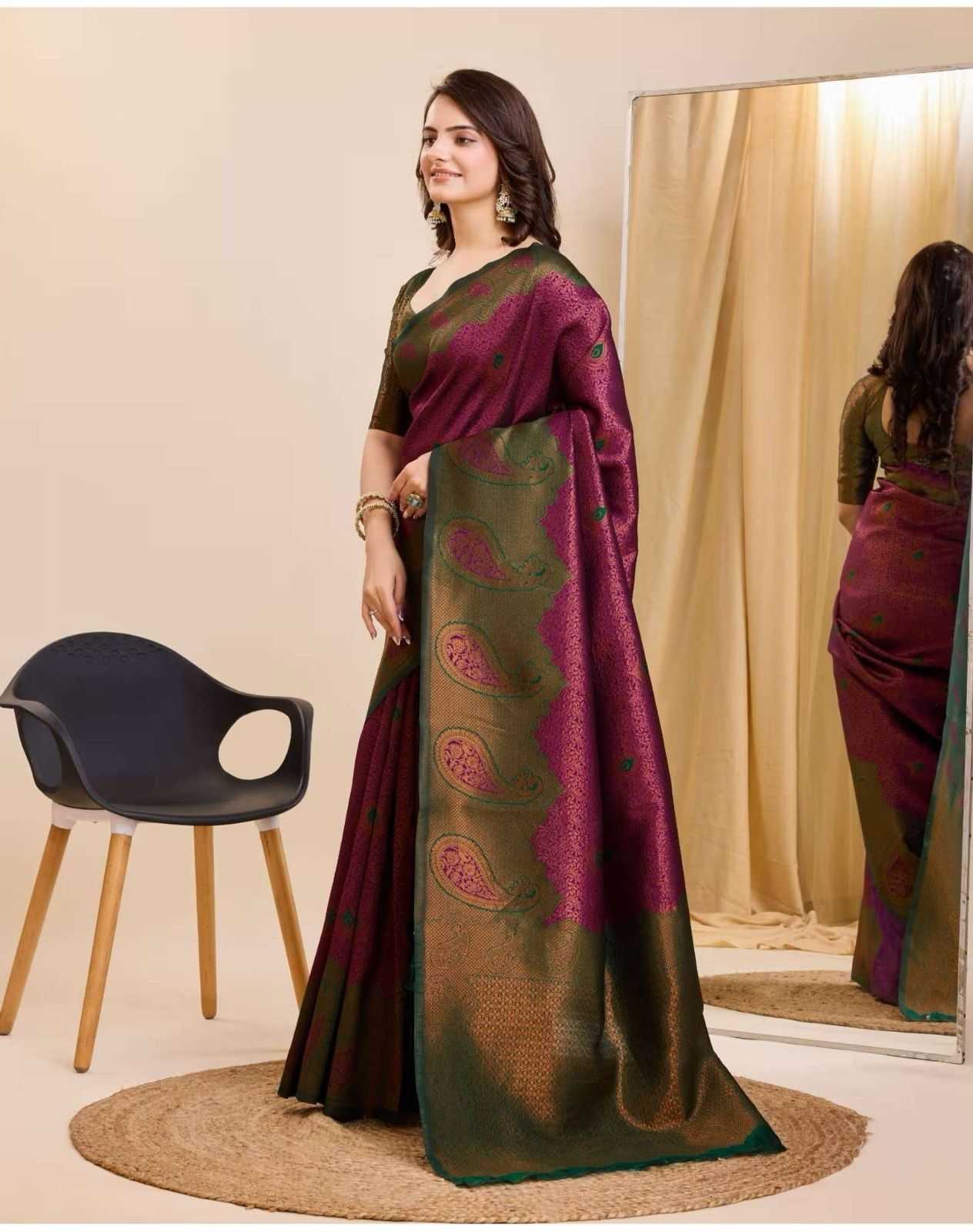 YNF Wholesale Banarasi Soft Silk Banarasi Silk Sarees  | Surat Manufacturer