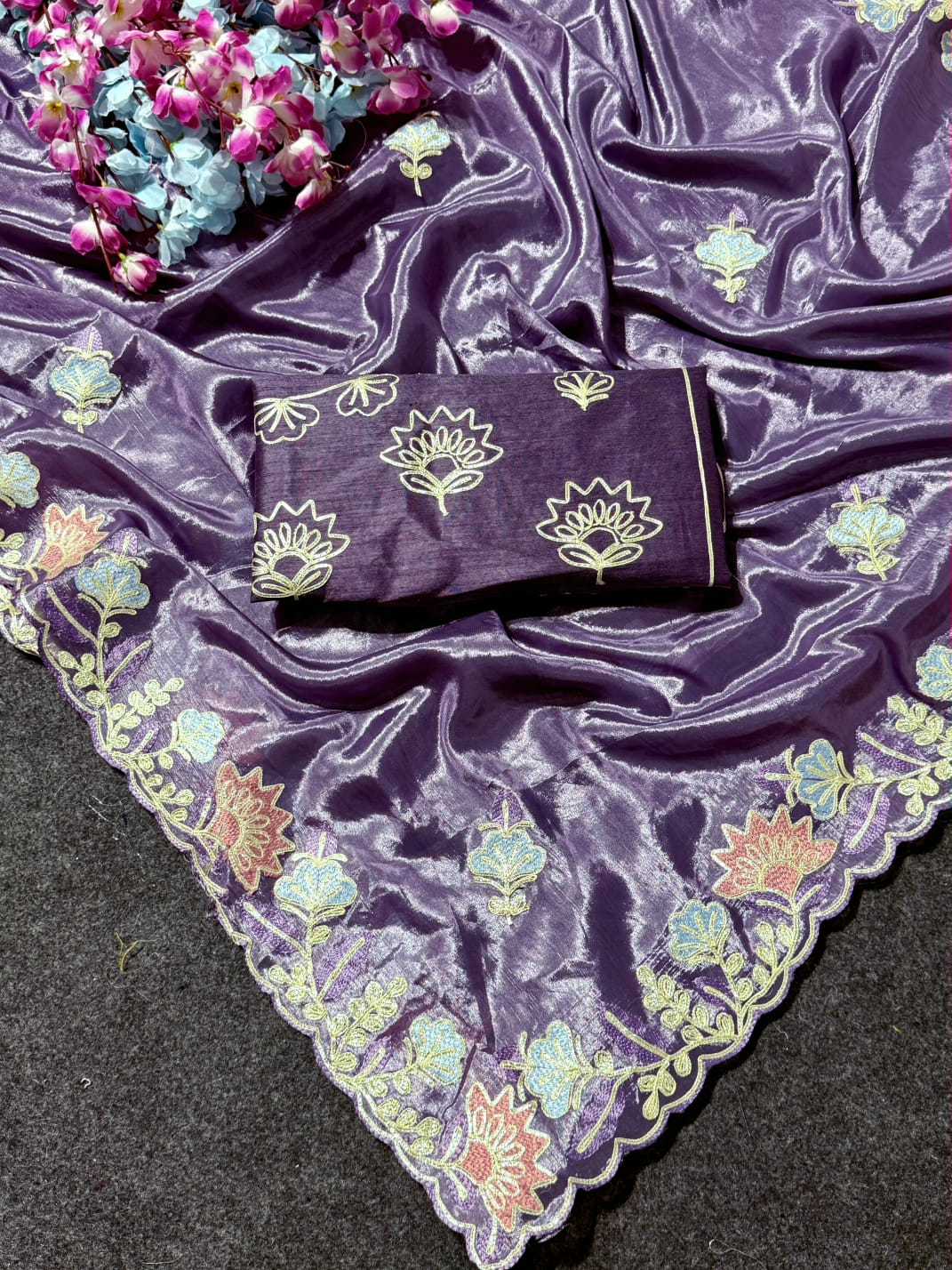 YNF Wholesale Silk Brocade Sarees  | Surat Manufacturer