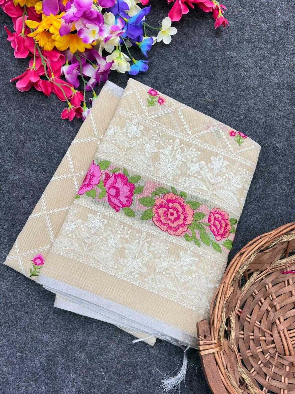 YNF Wholesale Kota Checks Designer Sarees KESH592 Tasri | Surat Manufacturer
