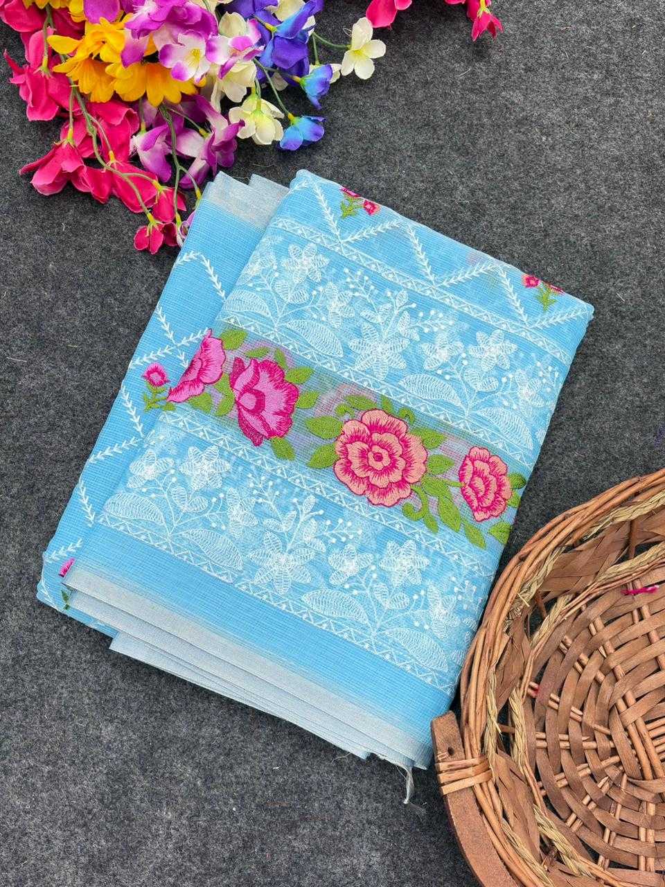 YNF Wholesale Kota Checks Designer Sarees KESH592 Tasri | Surat Manufacturer