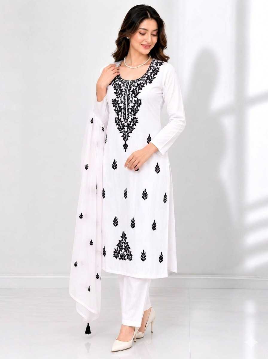 YNF Wholesale Rayon Embroidery Suits  | Surat Manufacturer