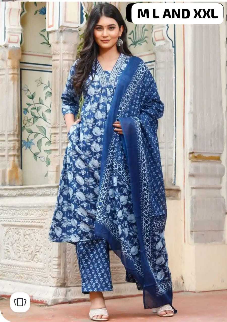 YNF Wholesale Cotton Ladies Suits  | Surat Manufacturer