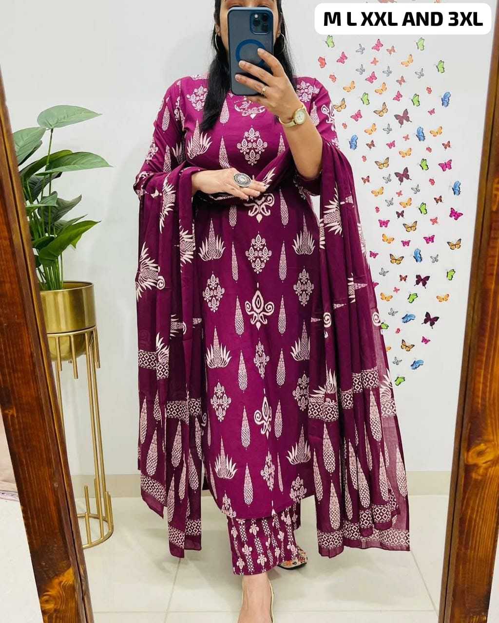YNF Wholesale Cotton Ladies Suits  | Surat Manufacturer