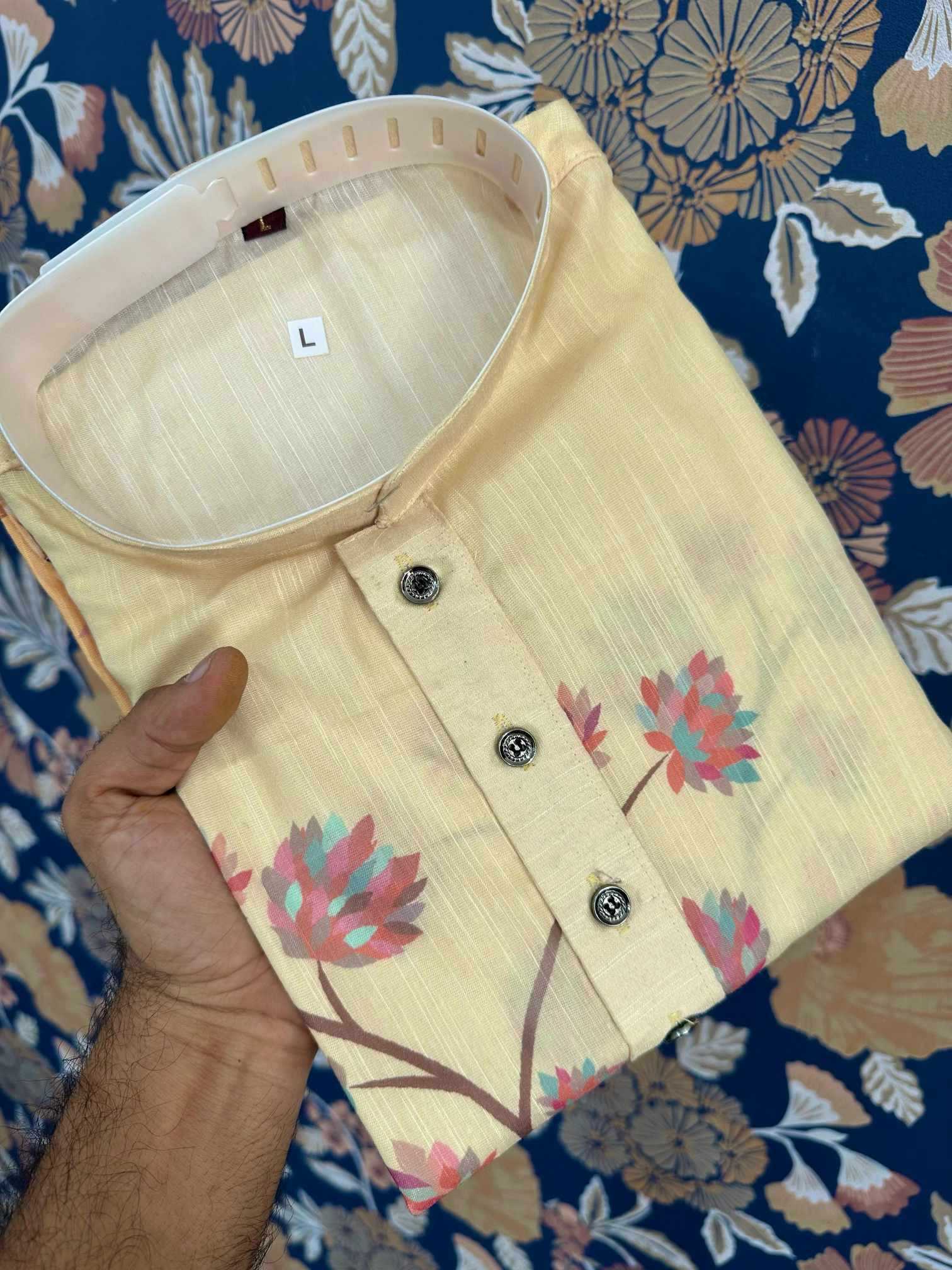 YNF Wholesale Cotton Mens Kurtas  | Surat Manufacturer