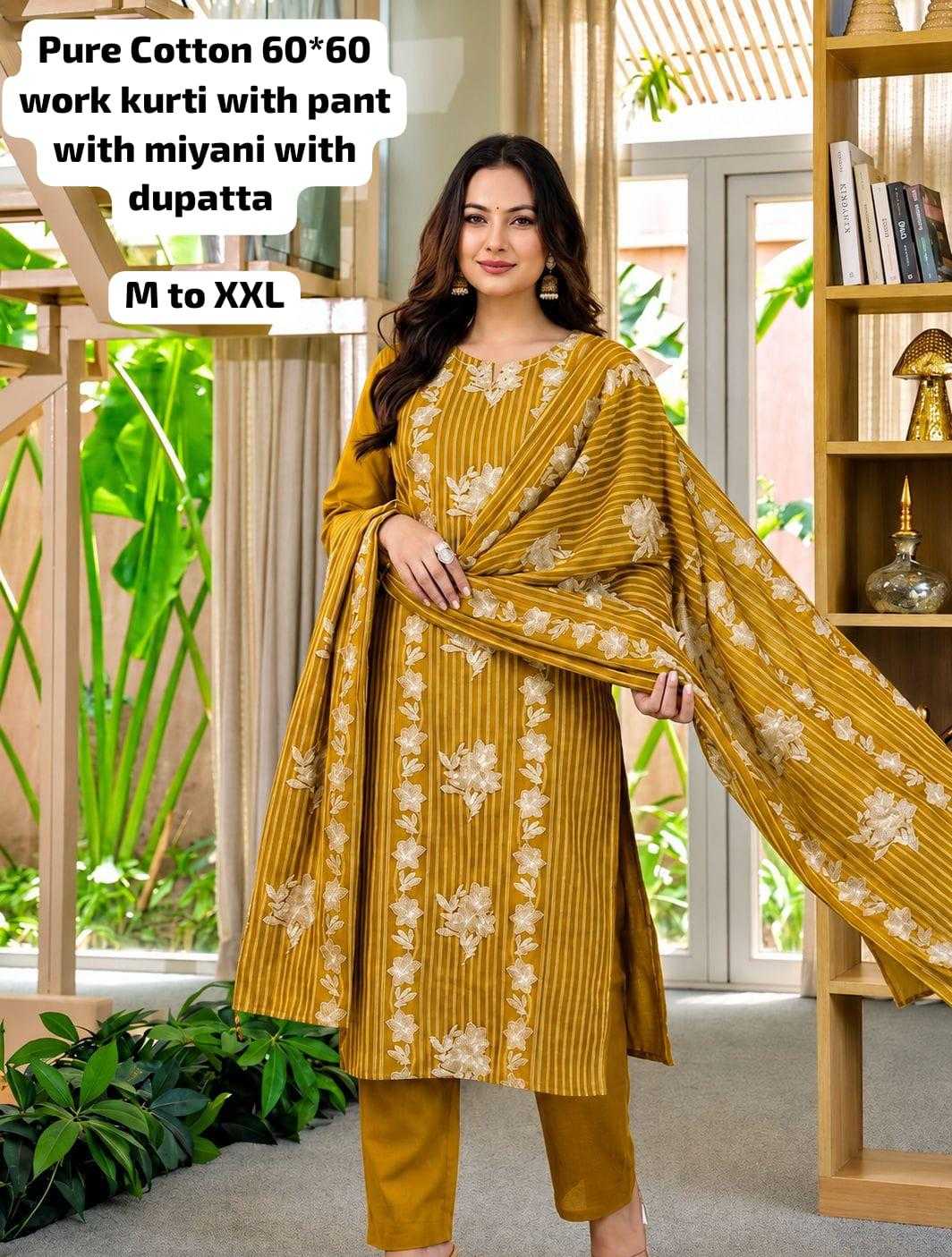 YNF Wholesale Cotton Long Kurtis  | Surat Manufacturer