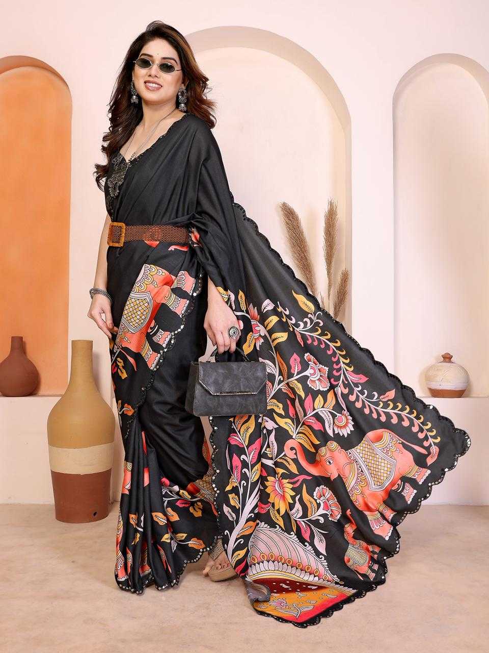 YNF Wholesale Silk Brocade Sarees  | Surat Manufacturer