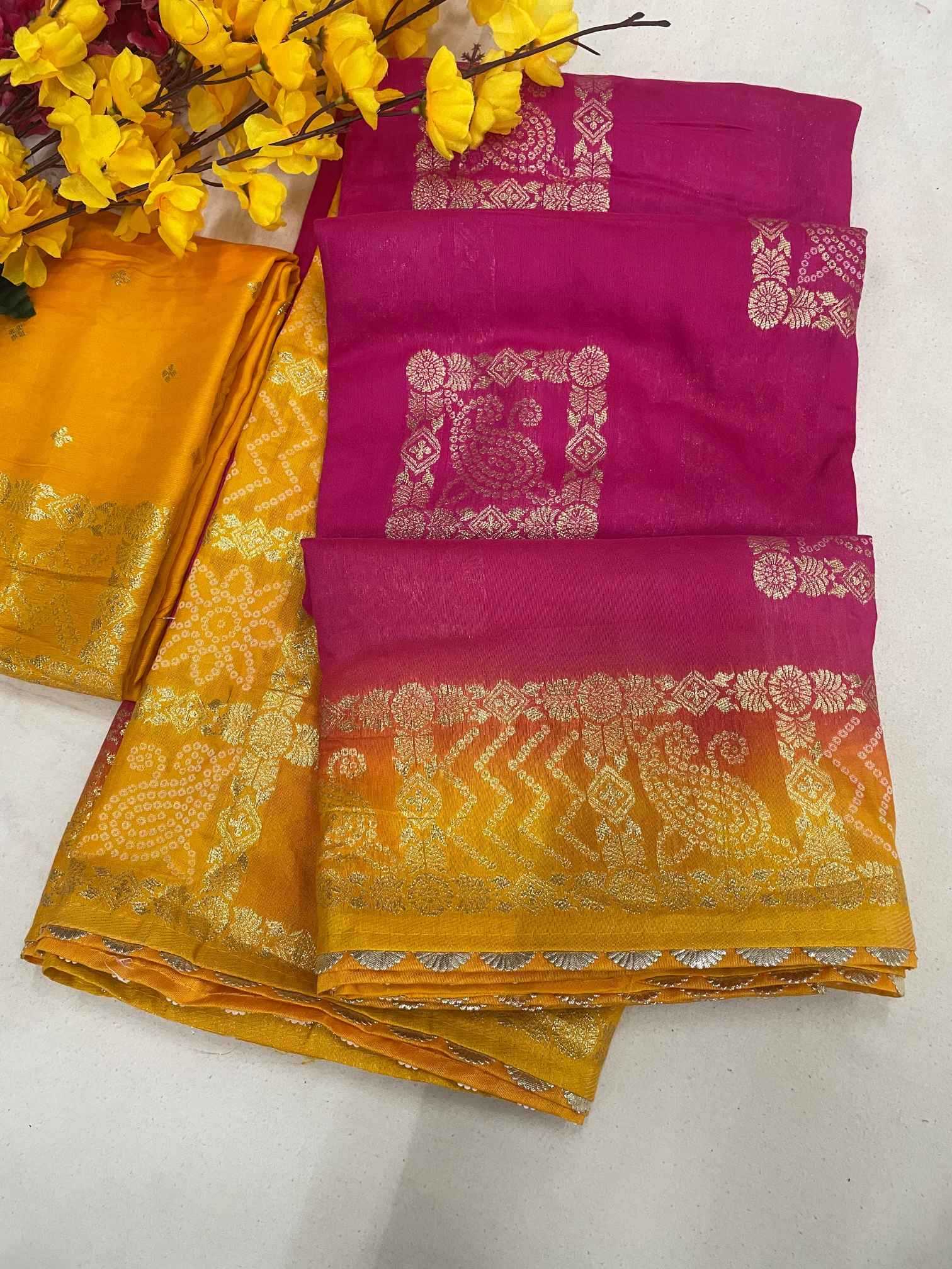 YNF Wholesale Dola Silk Dola Silk Sarees  | Surat Manufacturer