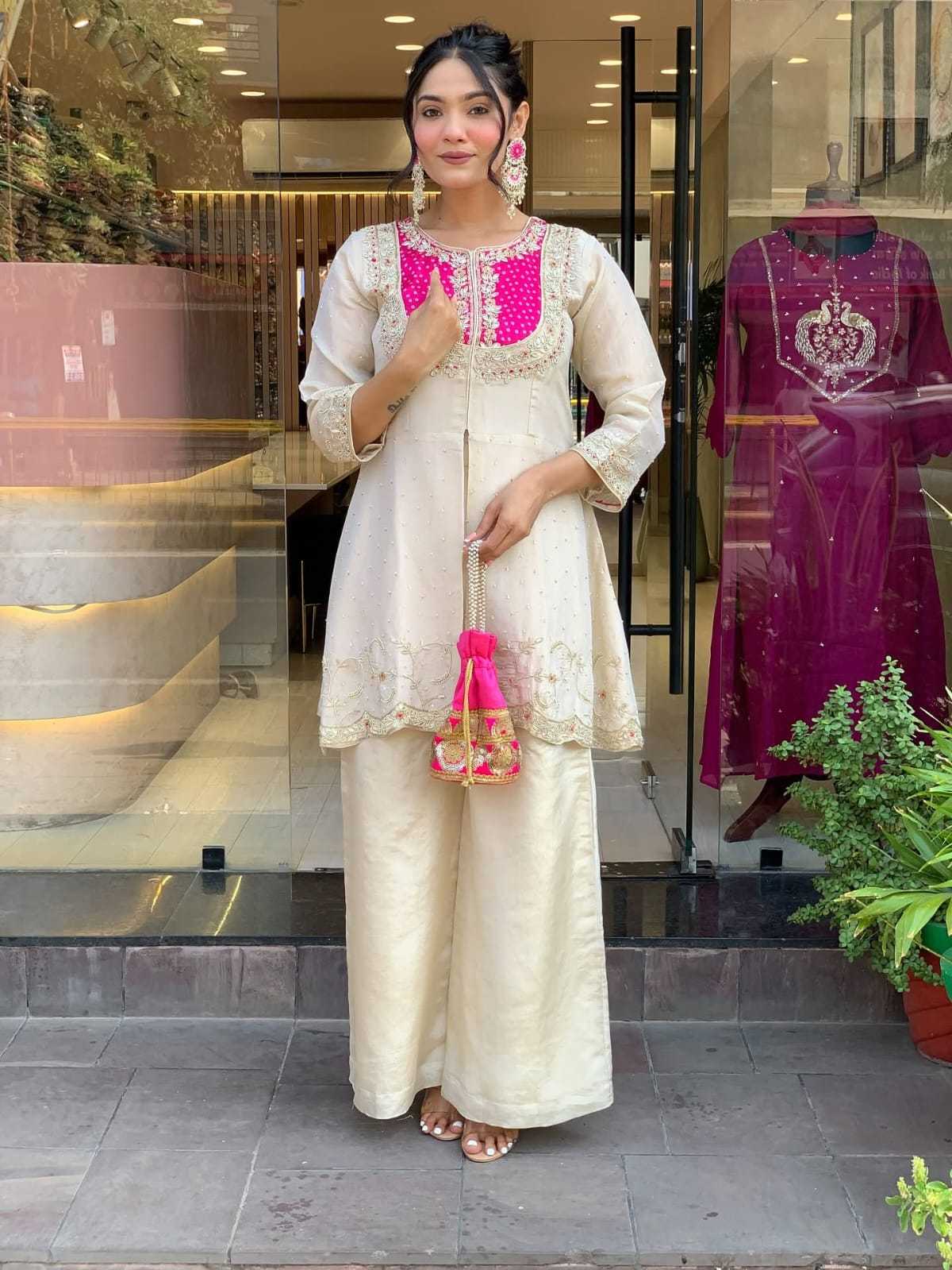 YNF Wholesale Heavy Roman Silk Embroidery Suits  | Surat Manufacturer
