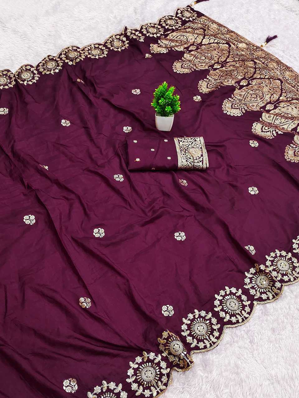 YNF Wholesale Satin Crape Satin Sarees  | Surat Manufacturer