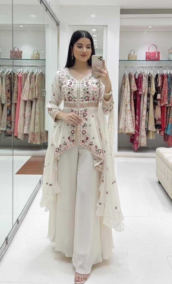 YNF Wholesale Rangoli Silk Palazzo Suit  | Surat Manufacturer